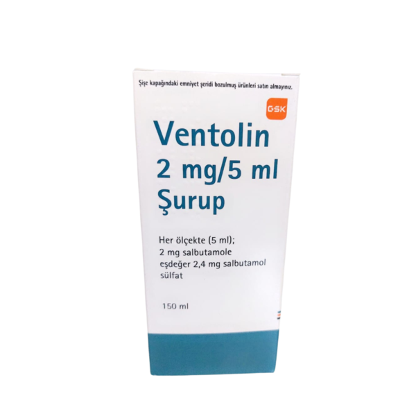 Ventolin 2 mg/5 ml Syrup