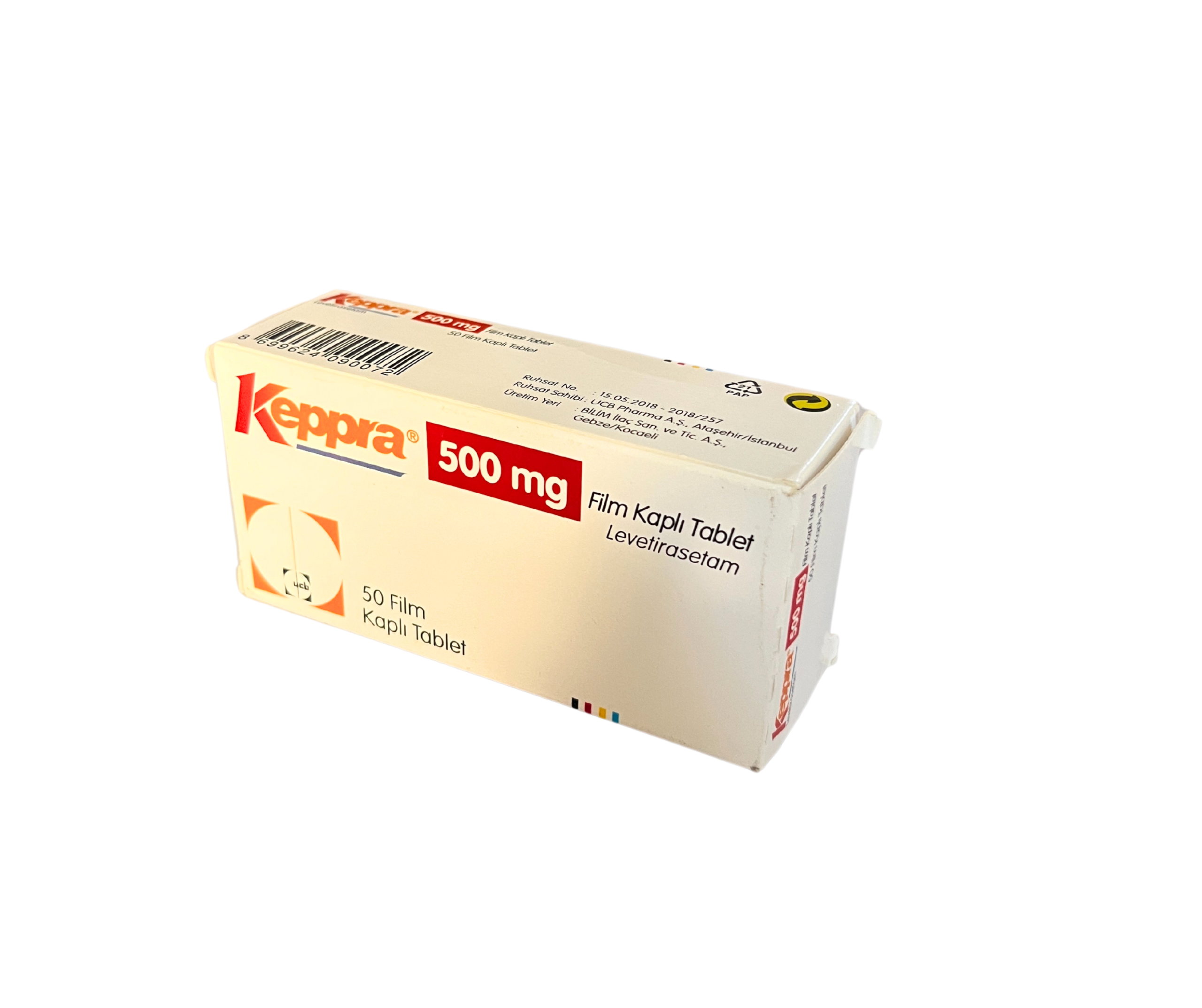 Keppra 500mg Film-Coated Tablets