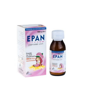 EPAN Cefixime 100mg/5ml Powder for Oral Suspension