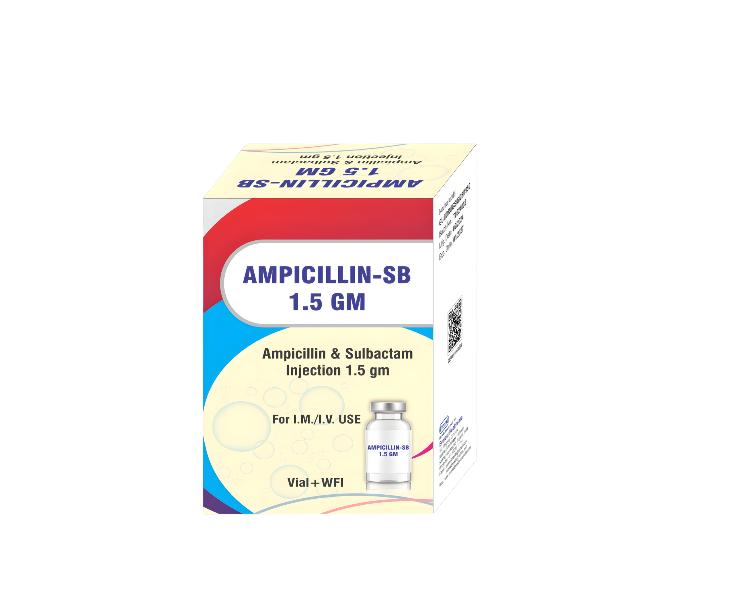 Ampicillin-SB 1.5 GM Injection