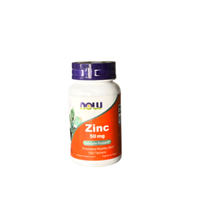 NOW Zinc 50 mg – Immune Support | 100 Tablets