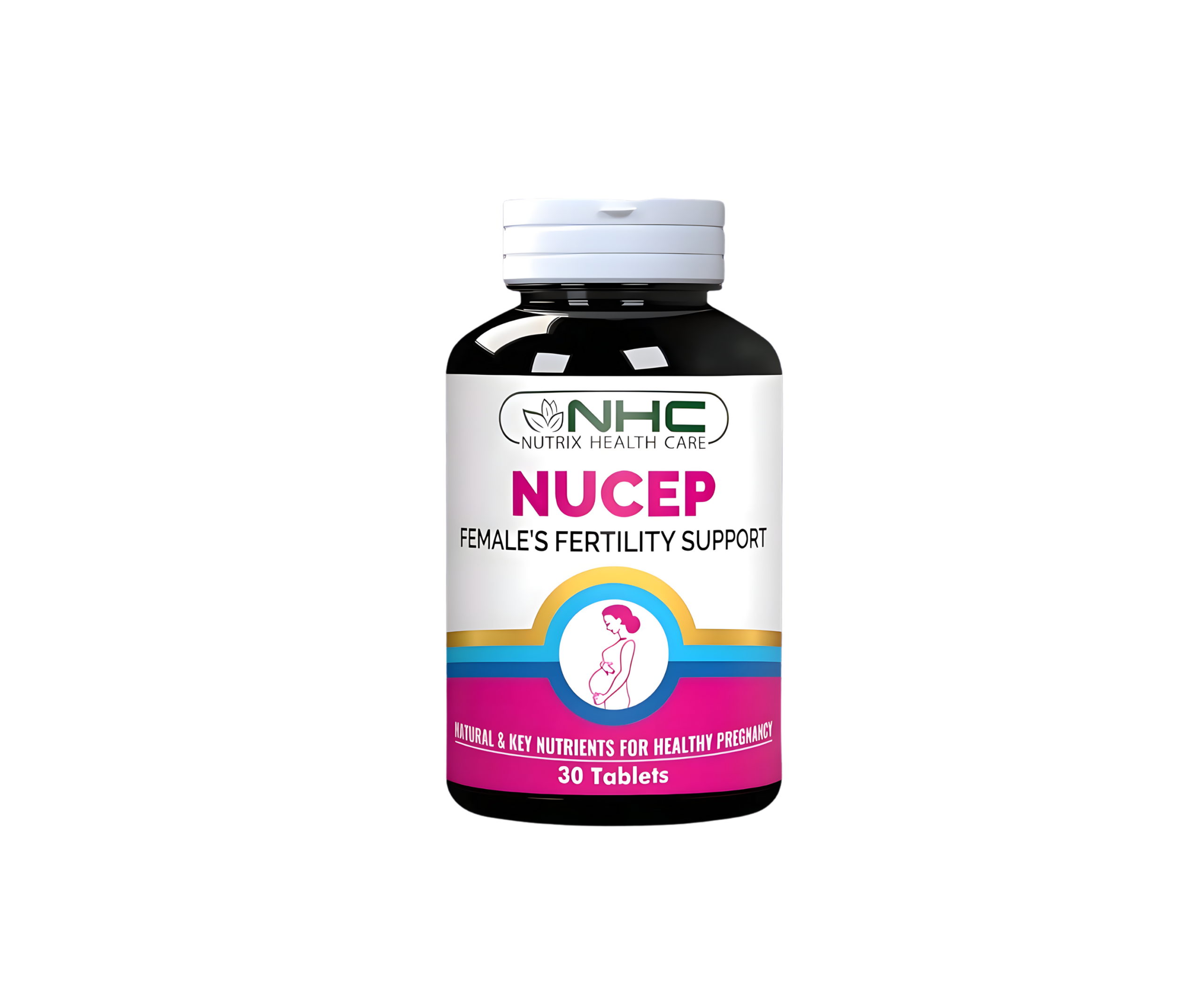 NHC NUCEP – Female’s Fertility Support – Natural Nutrients for Healthy Pregnancy (30 Tablets)