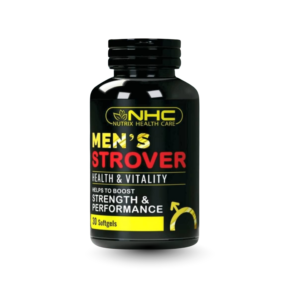 NHC Men’s Strover – Health & Vitality Formula – Strength & Performance Support (30 Softgels)