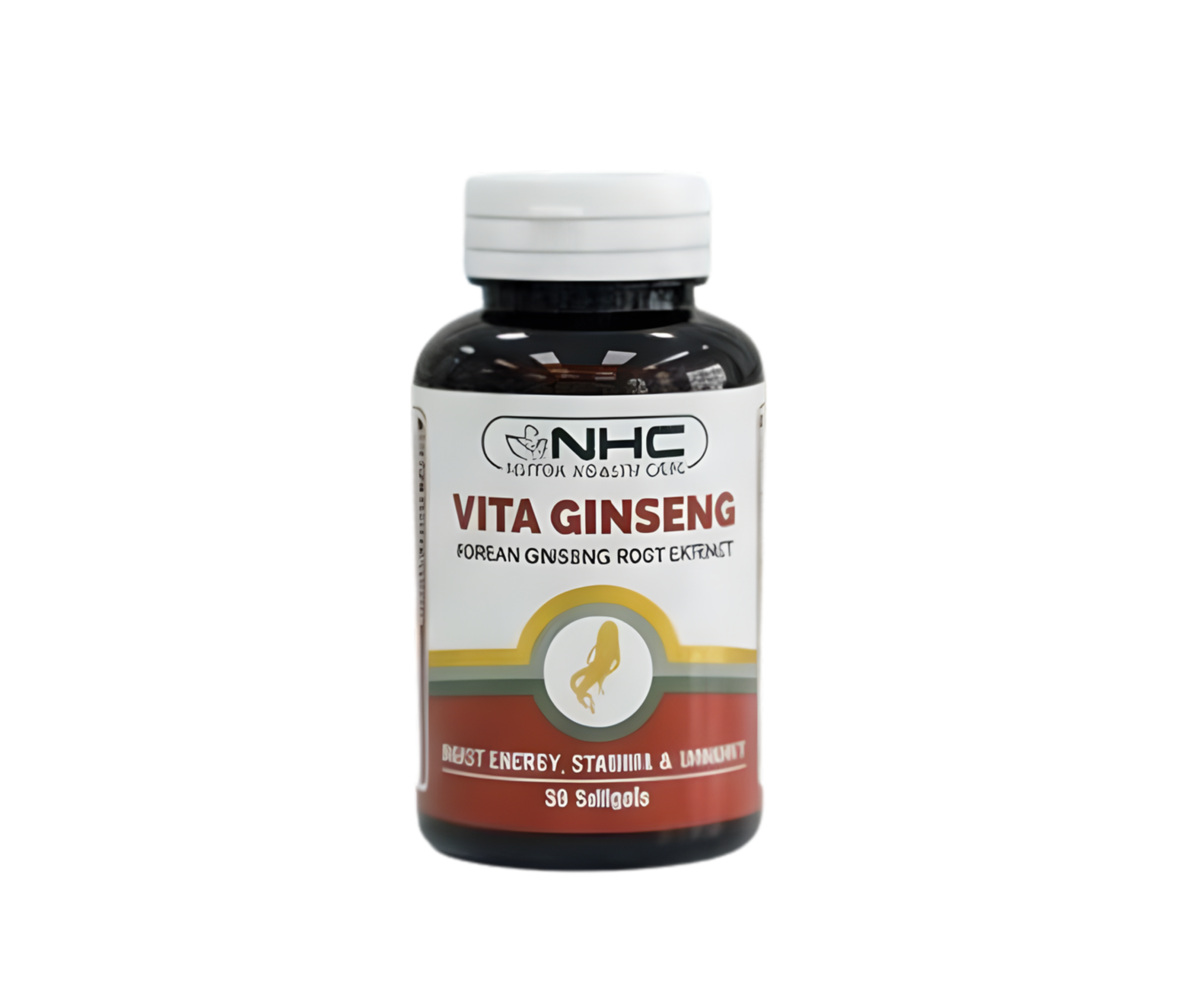 NHC VITA GINSENG – Korean Ginseng Root Extract (60 Softgels)