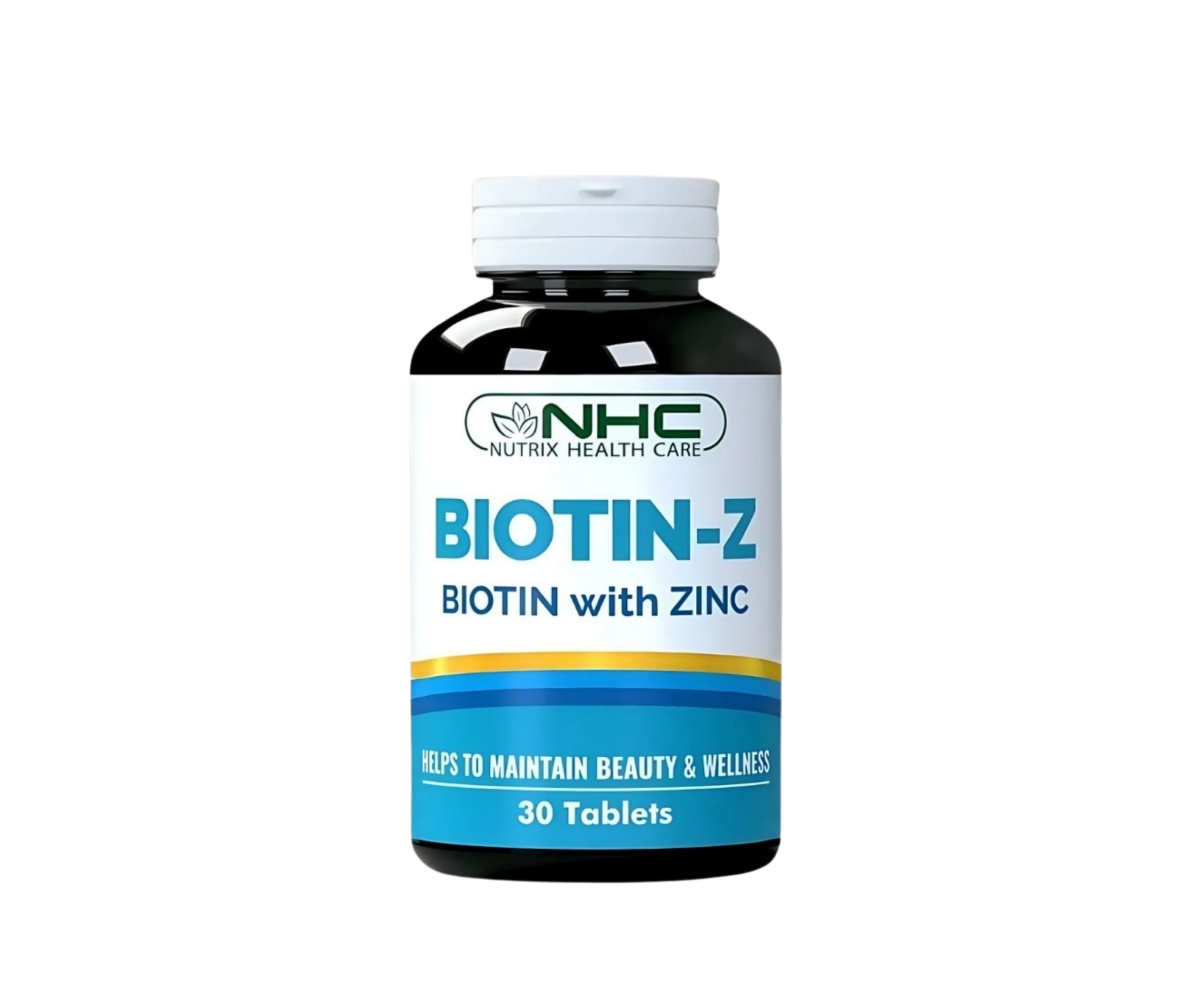 NHC BIOTIN-Z – Biotin with Zinc – 30 Tablets