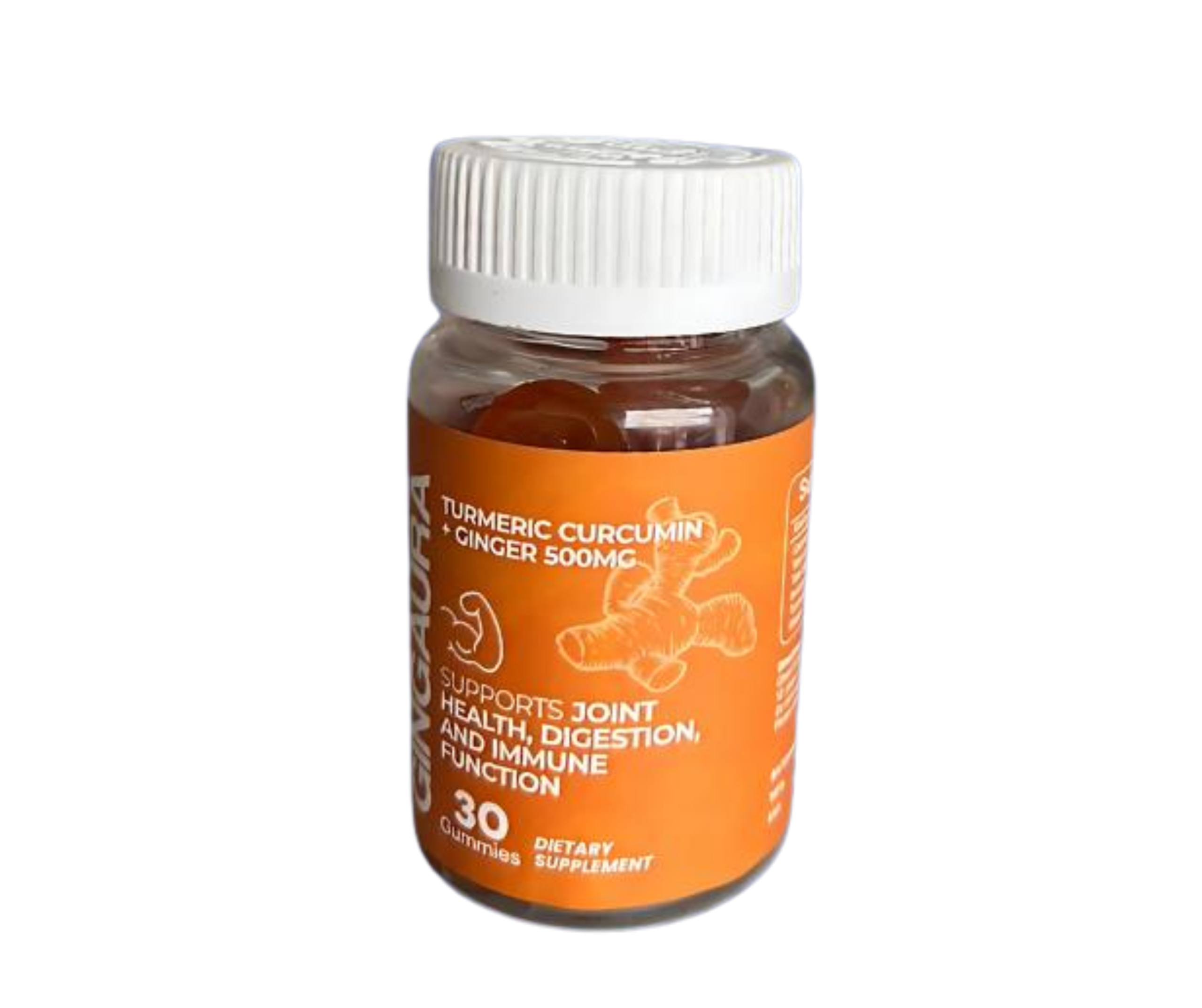 Genpang Turmeric Curcumin + Ginger 500mg – 30 Gummies