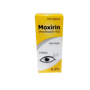Moxirin (Moxifloxacin HCl) Eye Drops 0.5% – 5ml