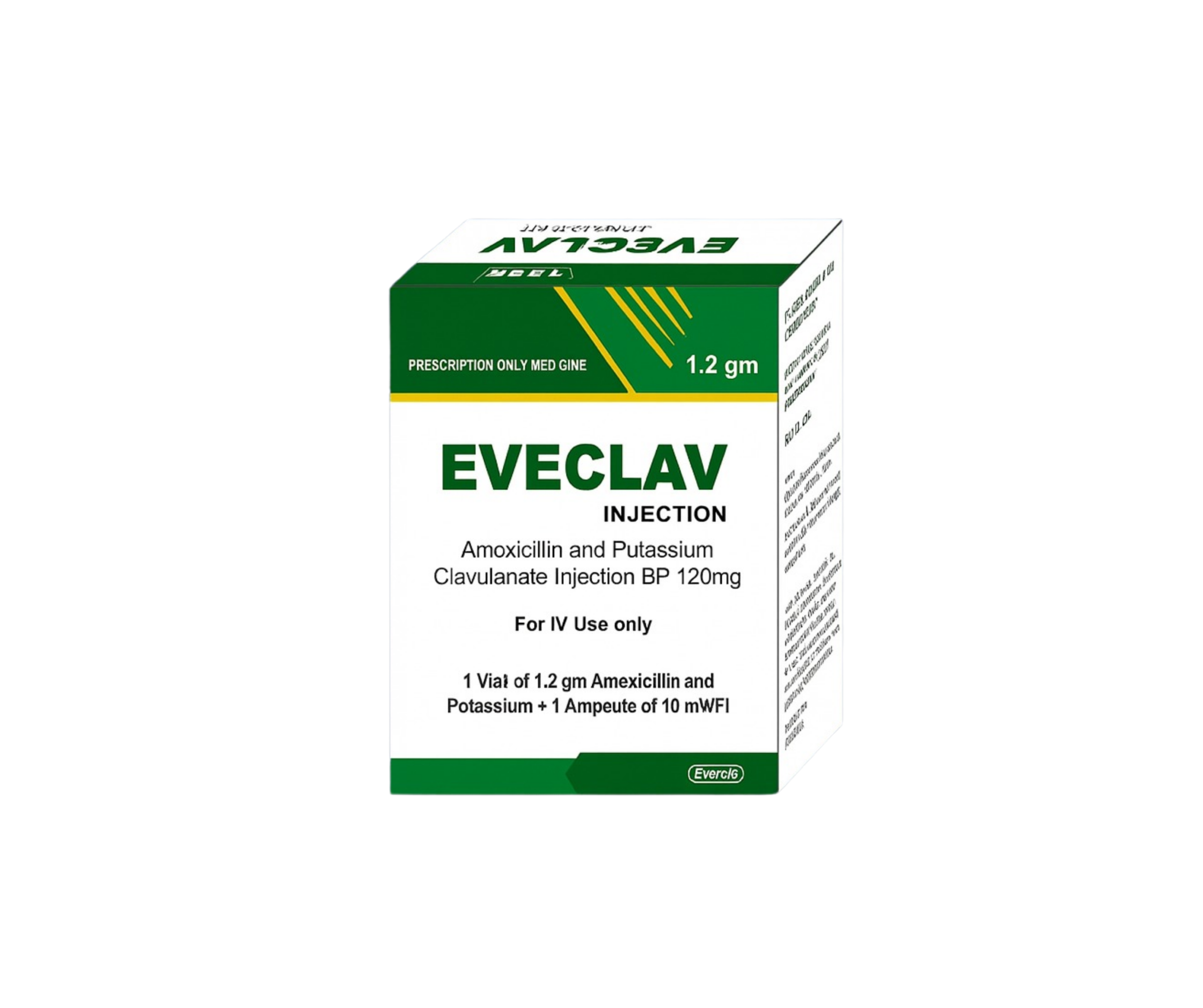 EVECLAV Injection 1.2g