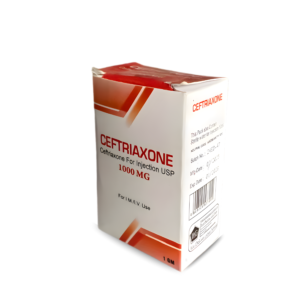 Ceftriaxone For Injection USP – 1000 MG (1g)