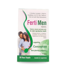 Ferti Men Tablets – Vitamins, Minerals & Amino Acids for Male Reproductive Health