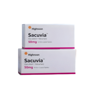 Sacuvia 50 mg Tablets (Sacubitril + Valsartan)