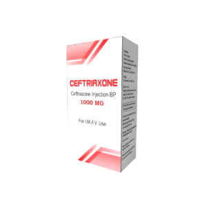 Ceftriaxone Injection BP 1000 mgL