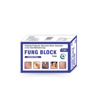 FUNG BLOCK Antibacterial Medicated Soap – 75 g