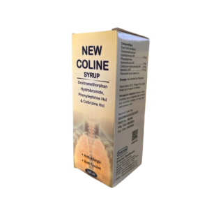 New Coline Syrup (Dextromethorphan, Phenylephrine & Cetirizine)