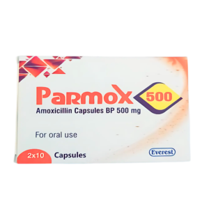 Parmox 500 – Amoxicillin Capsules BP 500 mg