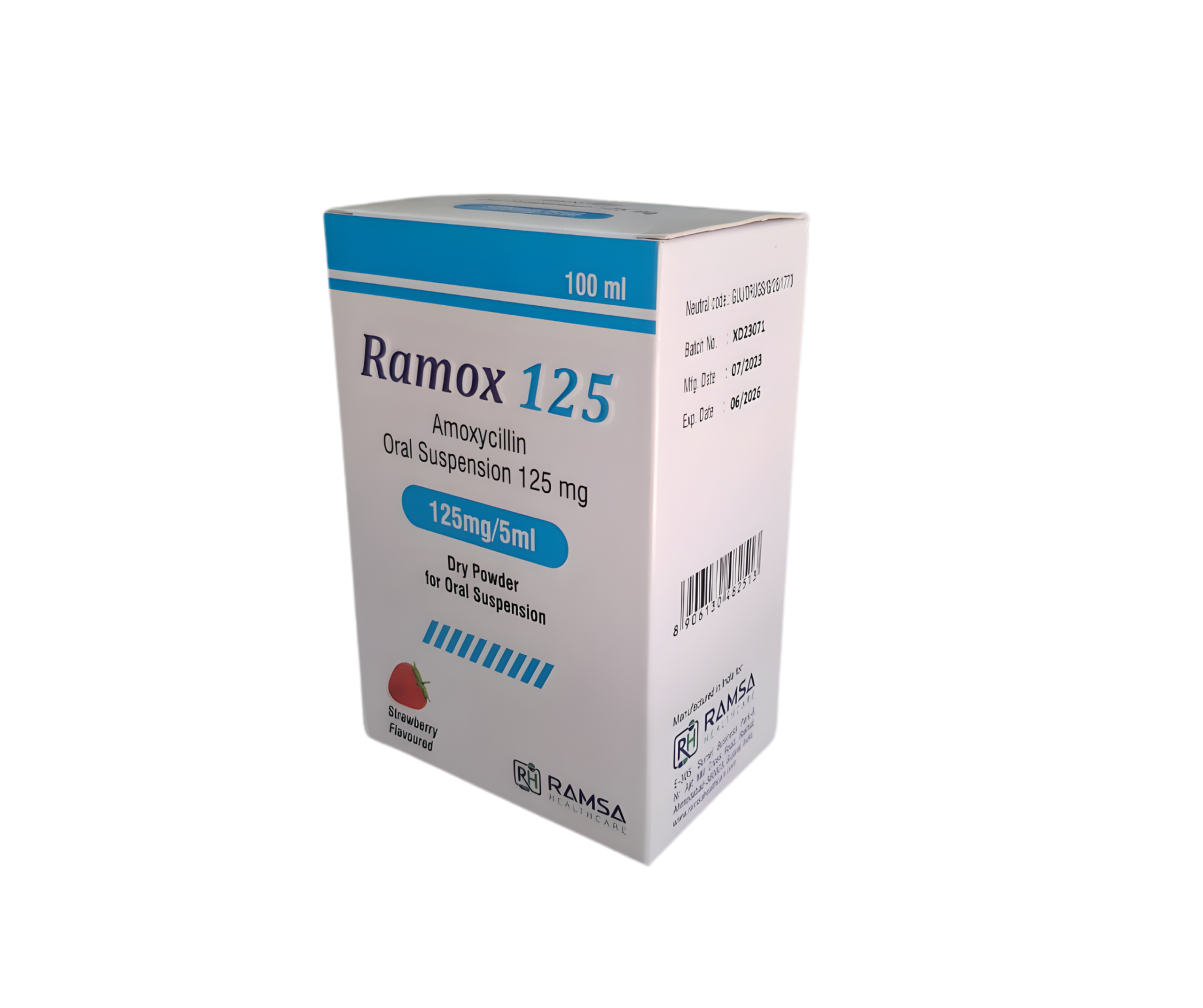 Ramox 125 (Amoxycillin Oral Suspension)