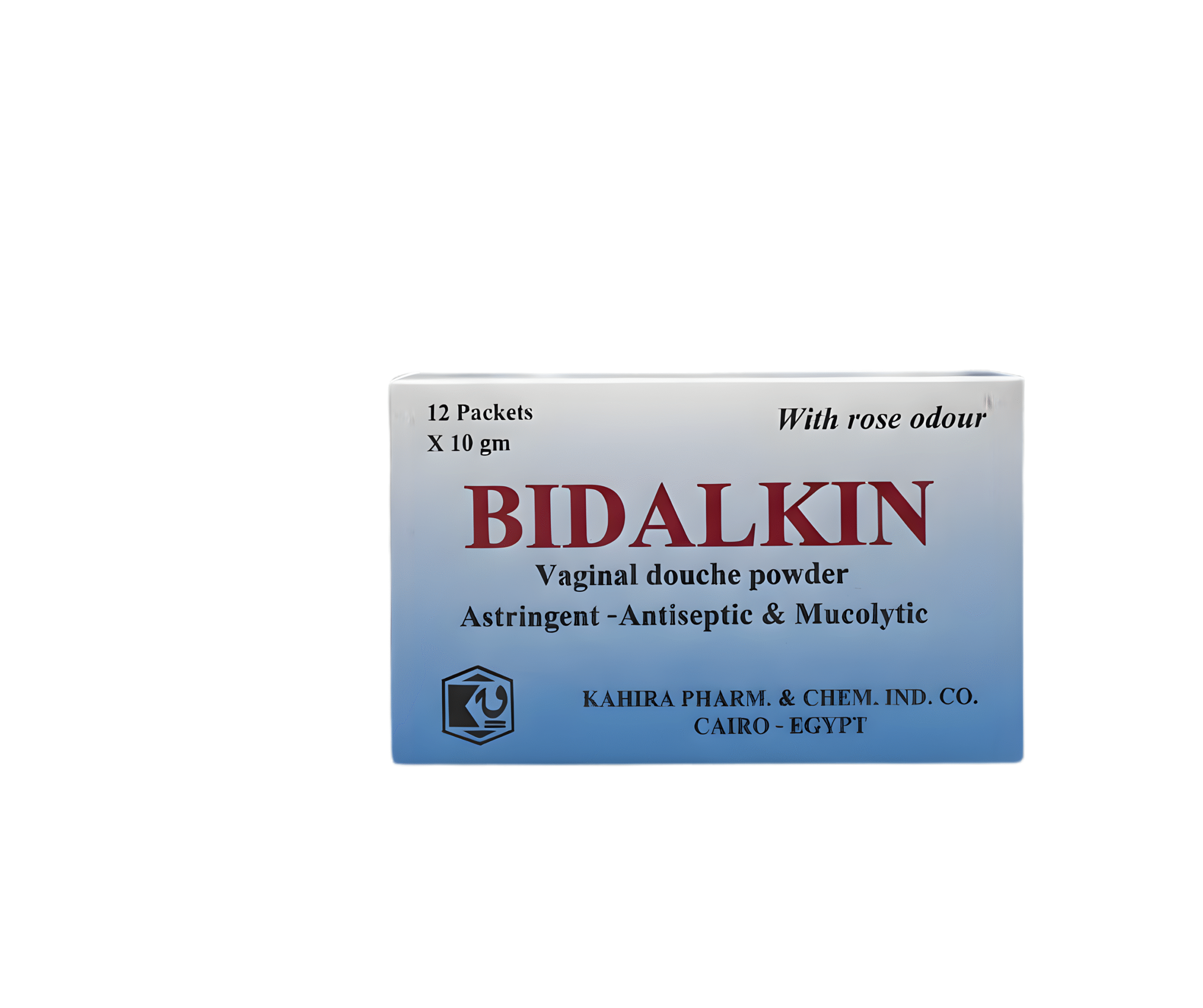Bidalkin Vaginal Douche Powder – Astringent, Antiseptic & Mucolytic (Rose Odour)
